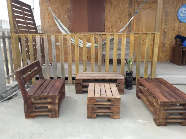 Interior del hotel Maribao